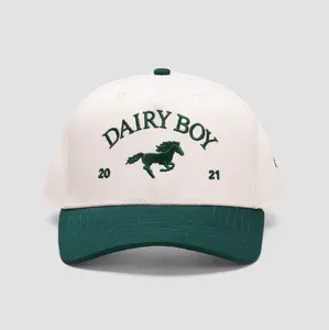 Viral Dairy Boy East Coast Baseball Hat Embroidered, Baseball Cap