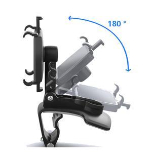 Universal Car Phone Holder Mount,360 Degrees Rotation Dashboard Phone Holder [Upgrade Clip Never Fall],car Phone Mount for iPhone,Samsung,Google,Nokia,and 4 to 7" Smartphones