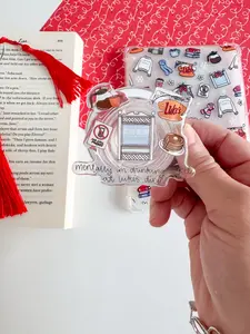 G.G. Drinking Coffee at L's MagSafe Phone & E-Reader Grip – Bookish Accessory