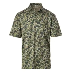 Backwoods Camo Polo, Fieldstone Outdoors Camo Gifft, Camouflage For Men Gift