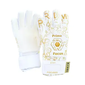 Prime Focus Goalkeeping Pivot Gold Gloves - Superior Grip & Lightweight Construction