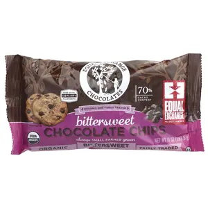 Equal Exchange Bittersweet Chocolate Chips, 70% Cacao, 10 oz (283.5 g)