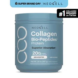 NeoCell Collagen Peptides Powder 20oz - Grassfed Protein Supplement - Advanced with 18 Essential Amino Acids