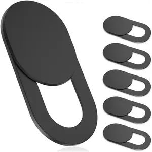 6 Pack Ultra Thin Webcam Cover Slide for Laptop, Tablet, Desktop, PC, Smartphone, Protect Your Privacy and Security