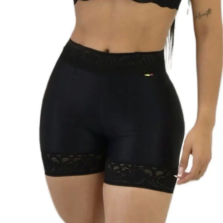 Women's Colombian Booty Lift Leg Shaping Shorts, Womenswear Shapewear with 4 Flexible Boning