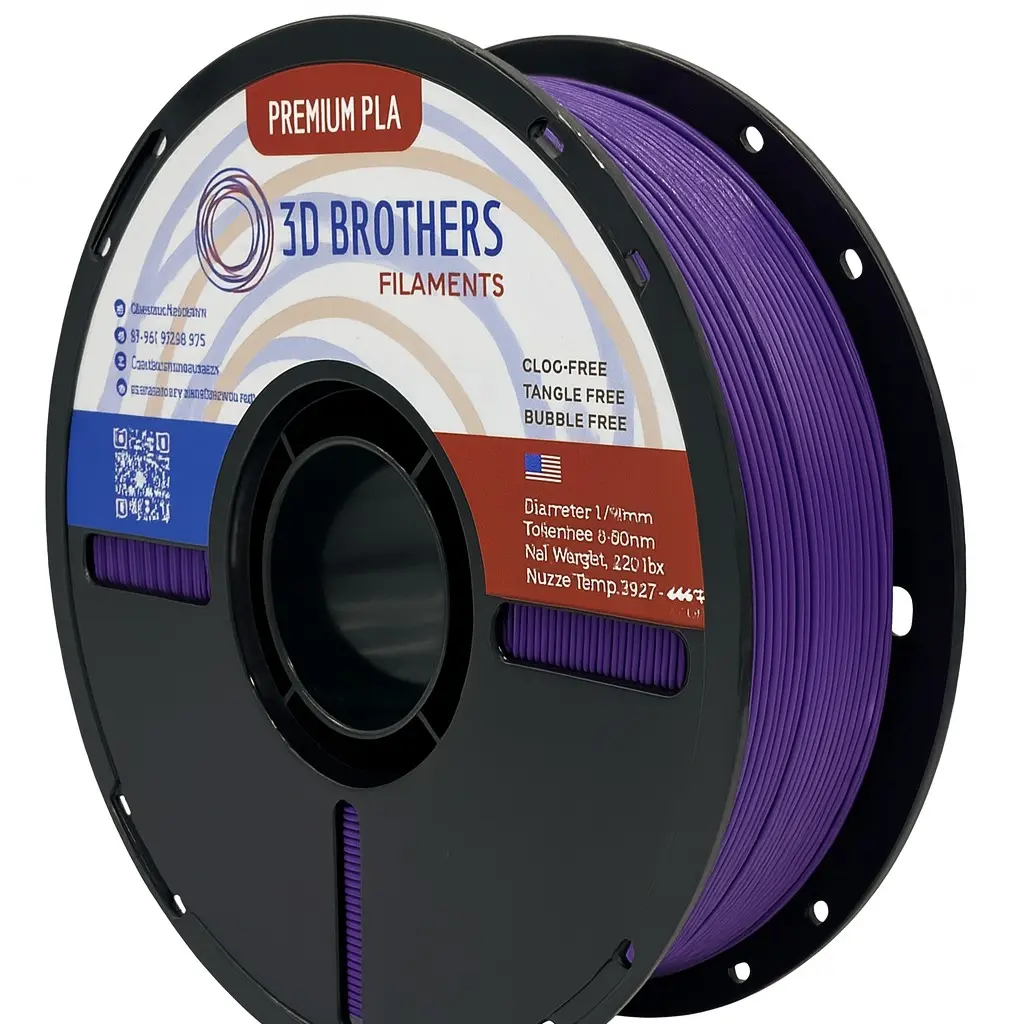 Bright Purple - PLA Filament - Bright Purple 1kg - 1.75mm