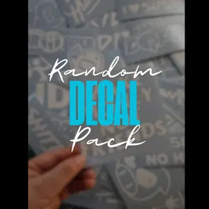Random Car Vinyl Decal Pack | 5-6” Tint Strip Decal Pack Mixed Design |  No Duplicates | Pre Package Variety Pack
