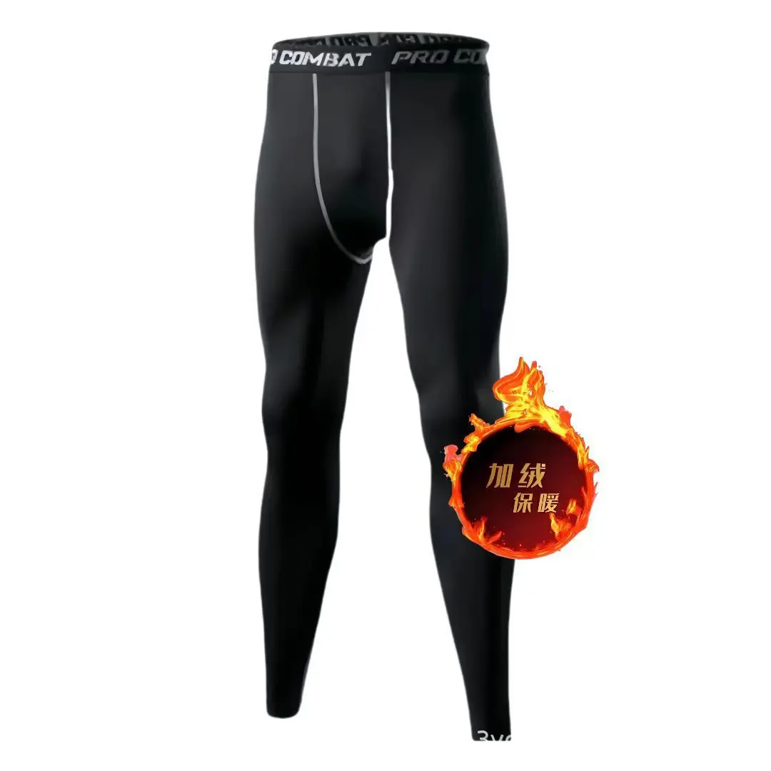 J03 Grey Thread Pants with Velvet