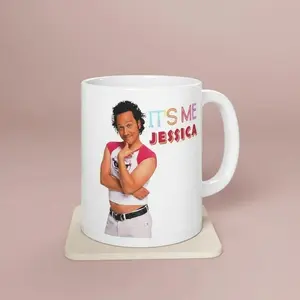 It's Me Jessica Mug, The Hot Chick Meme Mug, 15oz Ceramic Mug, Comedy Movie Meme 11oz Coffee Cup, Funny Mug Gift For Best Friend, Coworker