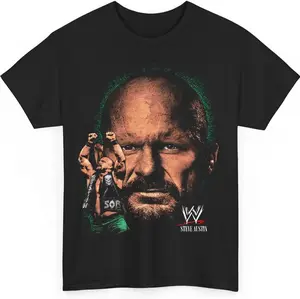 Vintage Stone Cold Steve Austin 90s Vintage Fan Favorite Tee Shirt