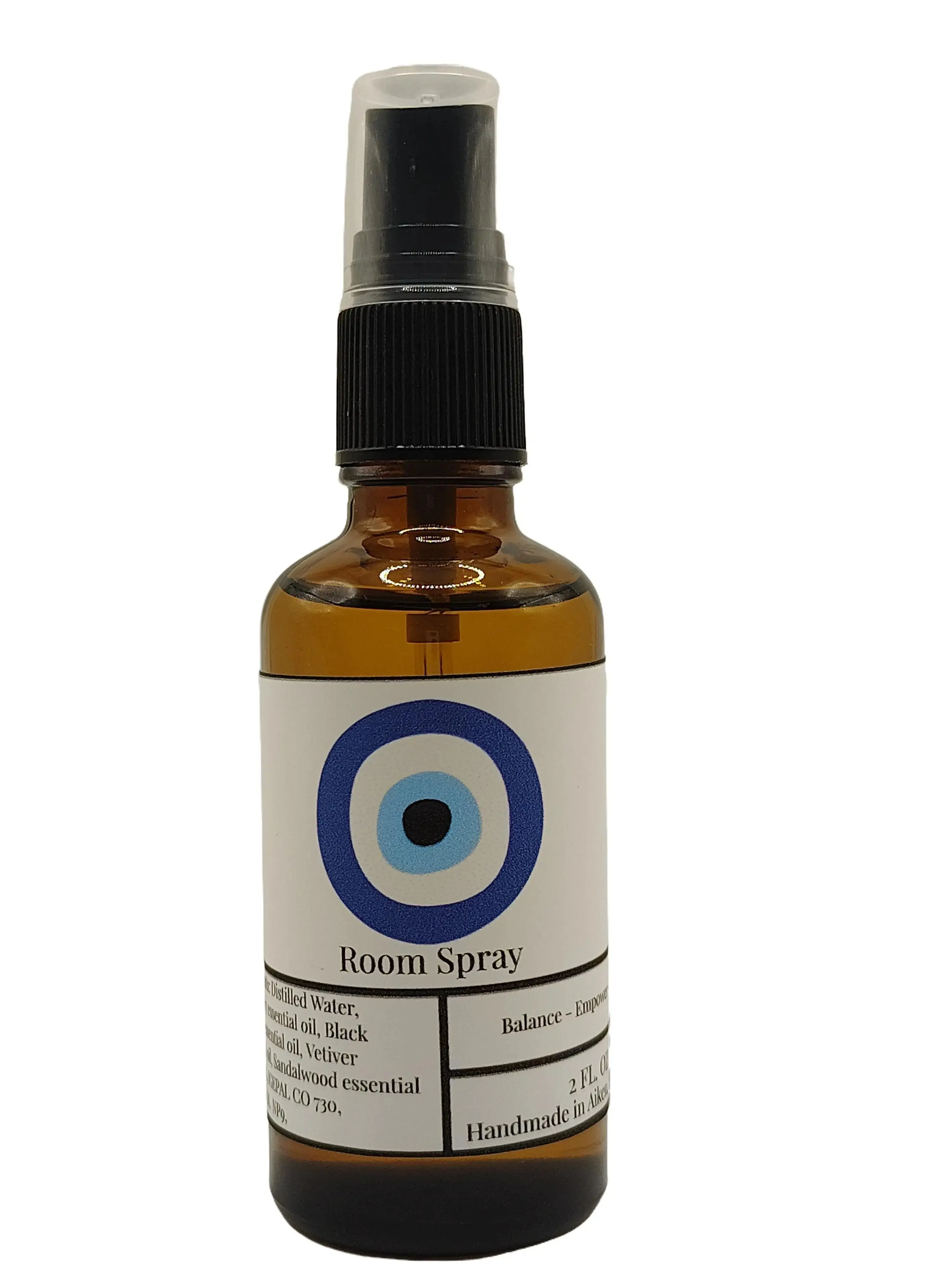 Evil Eye Protection Spray - 2 FL OZ Handmade Altar Spray for Energy Management & Psychic Defense - Energy Cleansing & Psychic Defense Mist
