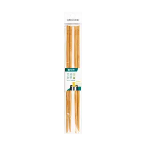 SUNCHA 30cm Long Bamboo Chopsticks for Cooking & Serving, 2 Pairs - Ideal for Noodles, Stir-fries & Hot Pot
