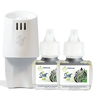 Oakmoss Plug in Refill Air Freshener Starter Kit