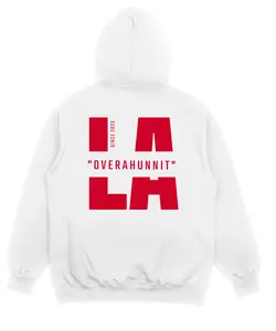 White LA Hoodie