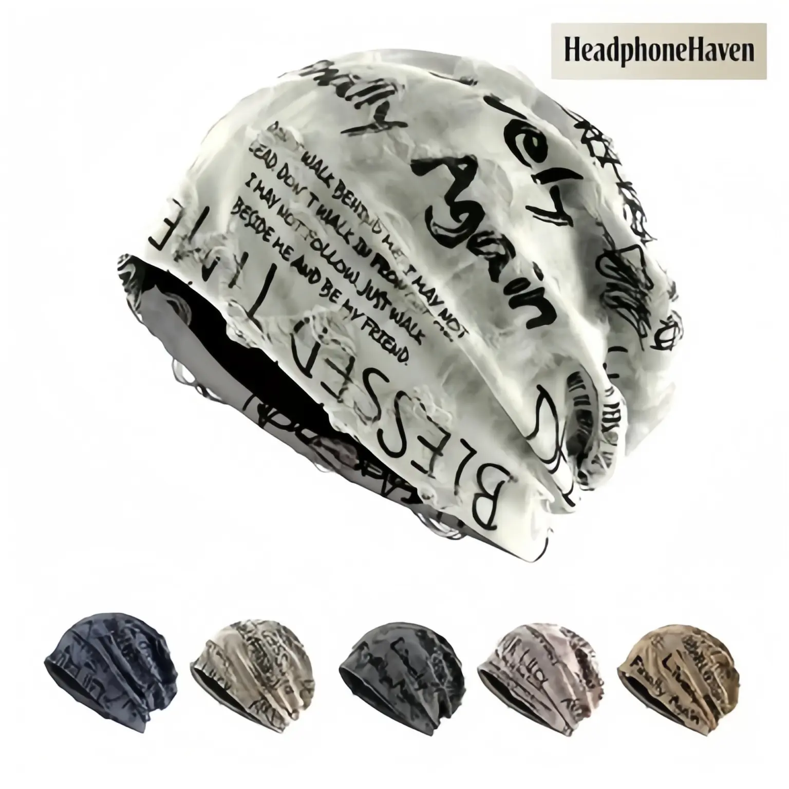 Unisex Loose Slouchy Beanie Hat - Lightweight Vintage Nylon Knit for Spring & Autumn, Soft Comfortable Sports Accessory Fit for Most Head Sizes, Daily Wear & Outdoor Activities, Beanies, Casual Sports & Outdoor Hats, Hiking / Light Outdoor