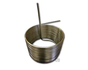 50' Jockey Box Coil, Unbent, 9.5" Diameter