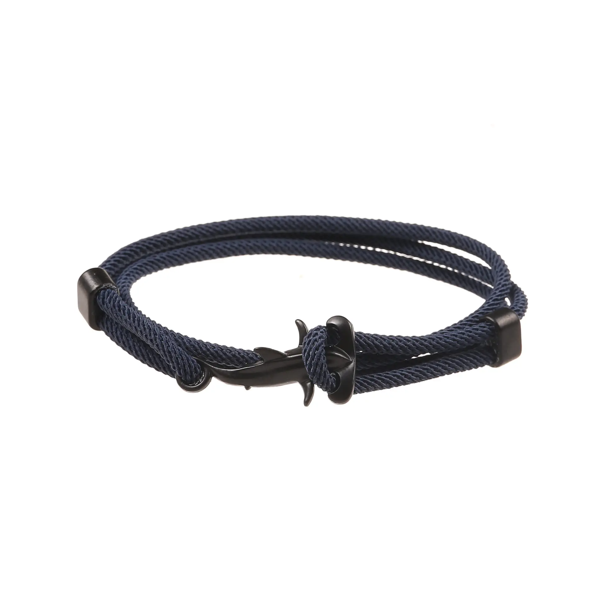 Hammerhead Sharks Milan Cord Nylon Rope Wrap Bracelet for Men and Women 21 In
