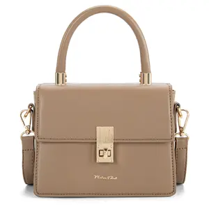 Milan Chiva Small Top Handle Purses for Women Mini Satchel Crossbody Bag Elegant Square Bag, Purse, Shoulder Bag For Women, Adjustable Strap Purse, Casual Handbag Satchel
