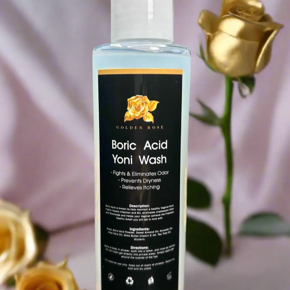 Boric Acid Yoni Wash