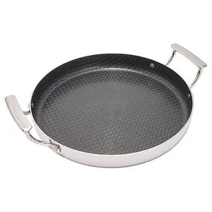 Chef Jet Tila 12" Hybrid Ceramic Nonstick Clad Stainless Steel Griddle
