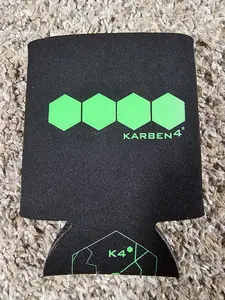 Karben4 K4 Can Koozie Black Madison WI