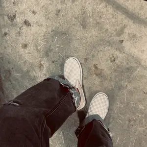 VANS Classic Checkerboard Womens Slip-On Shoes