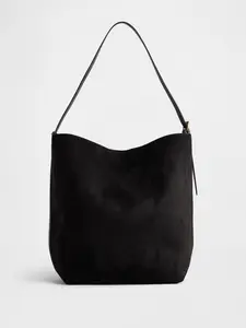 [FLASH SALE] Vegan Suede Bucket Bag