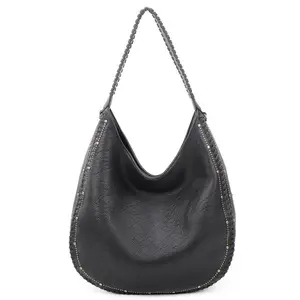 Classic Vegan Leather - Memphis Adjustable Hobo Tote Bag