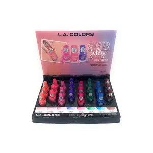 L.A. Colors - Sheer Jelly Nail Polish Gel Like - Nail Care Glossy Manicure