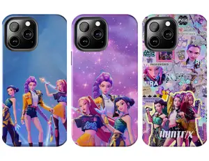 K-Pop Demon Hunters Rumi Mira Zoey Phone Case Compatible With iPhone 17-7 Pro Max Plus & Samsung Galaxy S26-S21 Ultra Plus Accessories Protection unisex