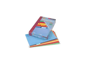 Smead 64159 Hanging File Folders, 1/5 Tab, 11 Point Stock, Legal, Assorted Colors, 25/Box