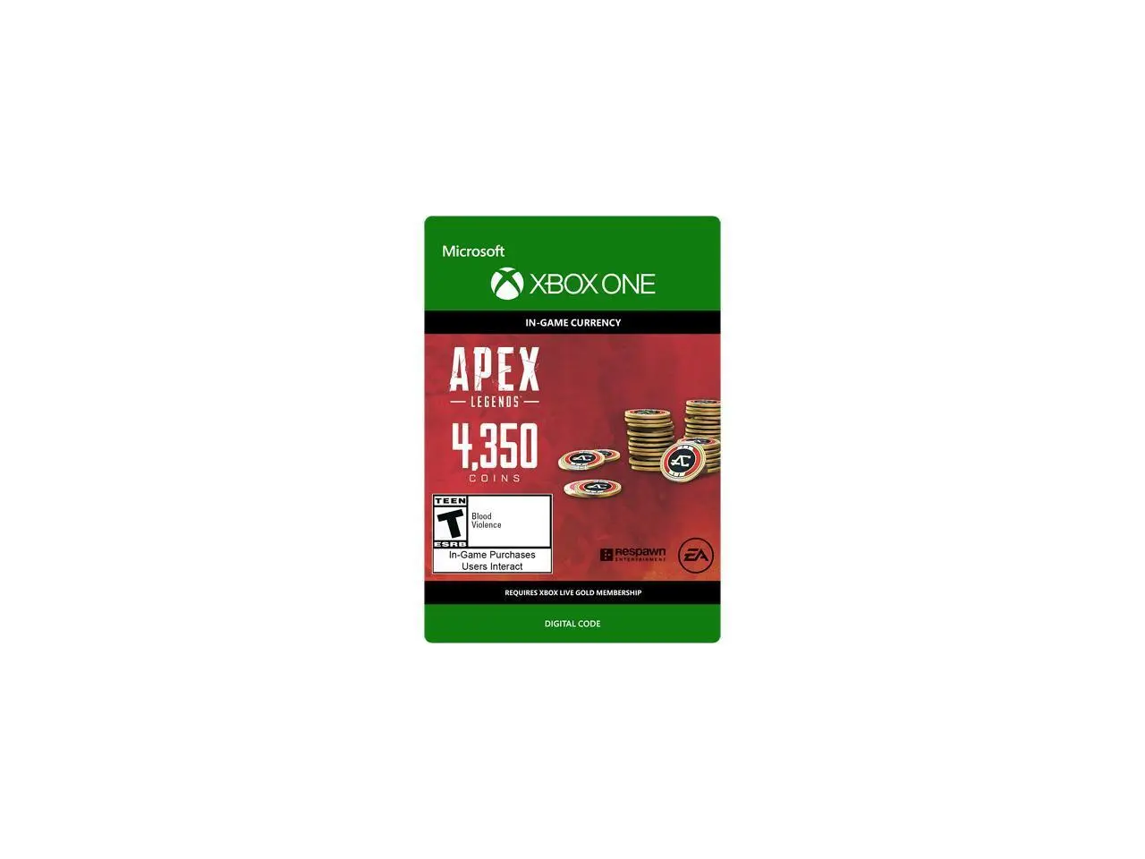 APEX Legends: 4350 Coins Xbox Series X|S, Xbox One [Digital Code]