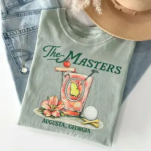 [SALE OFF 55%] Comfort Colors  Augusta Georgia Masters Golf Azalea Floral T-shirt , Collector Gift For Fan, All Size, For Men, For Women - Trendy Fashion USA