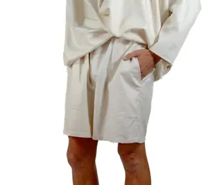 Morphew Collection Cream Silk Shorts