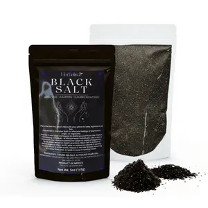 Herbalista - Black Salt for Protection 5oz (141G) - Sal Negra Para Brujeria - Essential Wiccan & Witchcraft Supplies for Rituals, Spells, and Purification - Premium Sal Negra, Spiritual Cleansing – Previously Consecrated