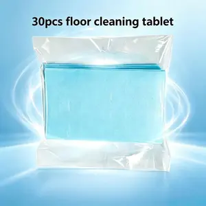 30pcs Floor Cleaning Sheets, Random Color Toilet Cleaner, Tile Toilet Cleaner, Home Use Floor & Toilet Cleaning Supplies, Toilet Bowl Cleaners