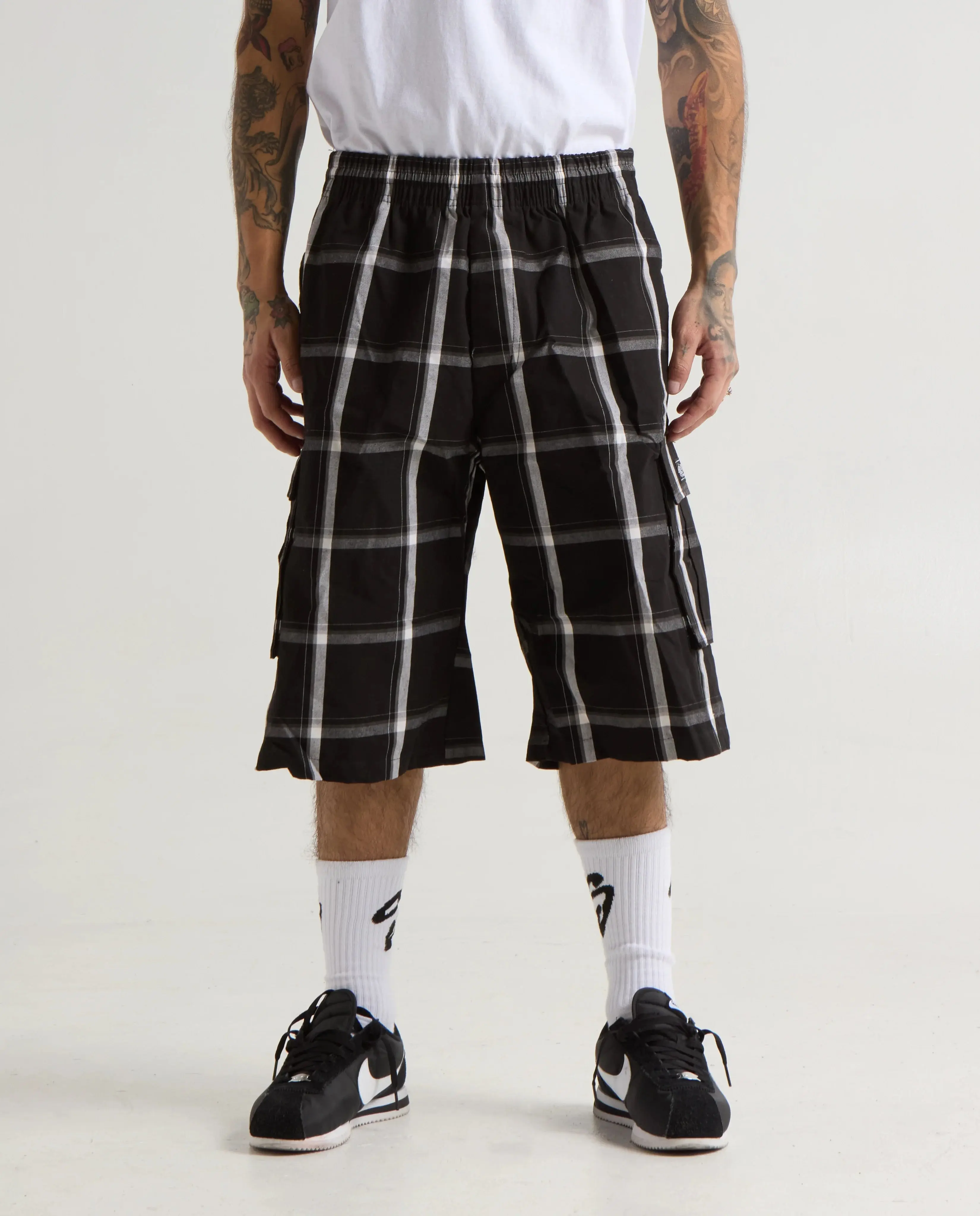 Shaka Plaid Shorts