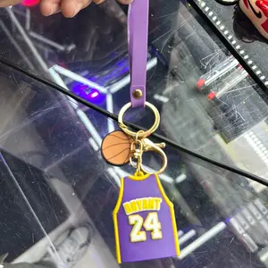 Kobe Bryant Lakers keychain for footwear and shoe