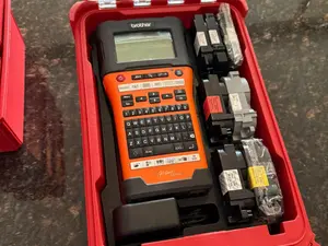 Packout Insert 3D Printed Brother E550W Label Maker Organizer Tray Custom Made in USA Milwaukee Tool