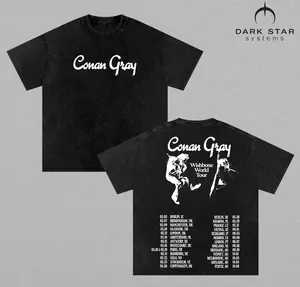 Conan Gray Wishbone World Tour 2026 T-Shirt Indie Pop Concert Tee Conan Gray Tour Dates Graphic Shirt Album Music 2026 Fan Gift Vintage Aesthetic Unisex Tee