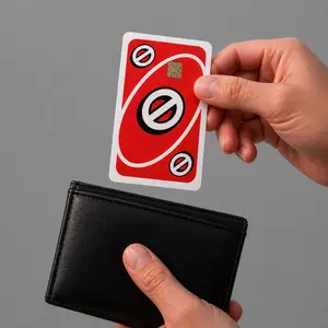 Uno Decal Glossy Credit Card Skin Decal