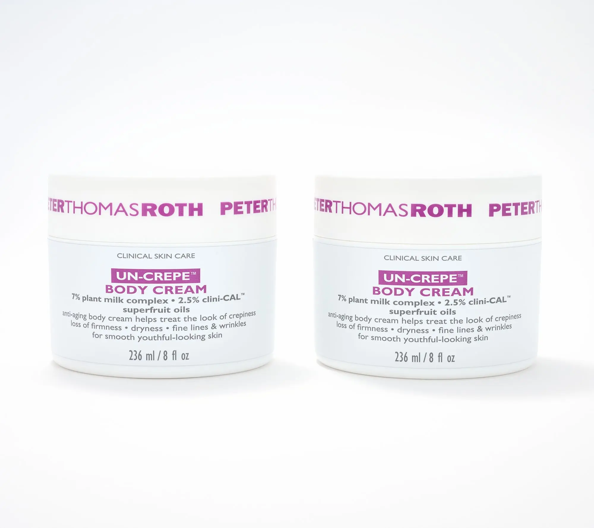 Peter Thomas Roth Un-Crepe Body_Treatment 8oz Duo