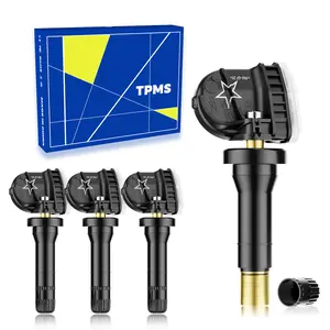 315Mhz Pre-Programmed TPMS,Compatible with: Chevrolet Equinox 07-22 | Impala 06-20 | Cruze 11-15 | Trax 13-22 | Traverse 09-17 Tire Pressure Monitoring Sensor OE#13598771,13598772 (4PCS)