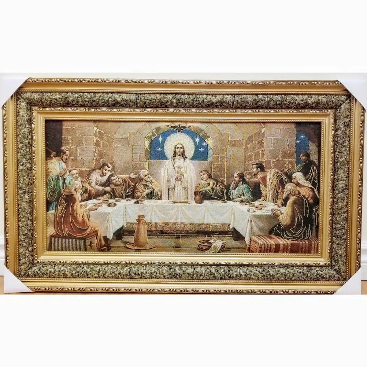 MDR Trading SC-YL365 Last Supper Framed Tapestry