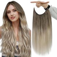 #8/60/18 Light Brown to Platinum Blonde Mixed Ash 