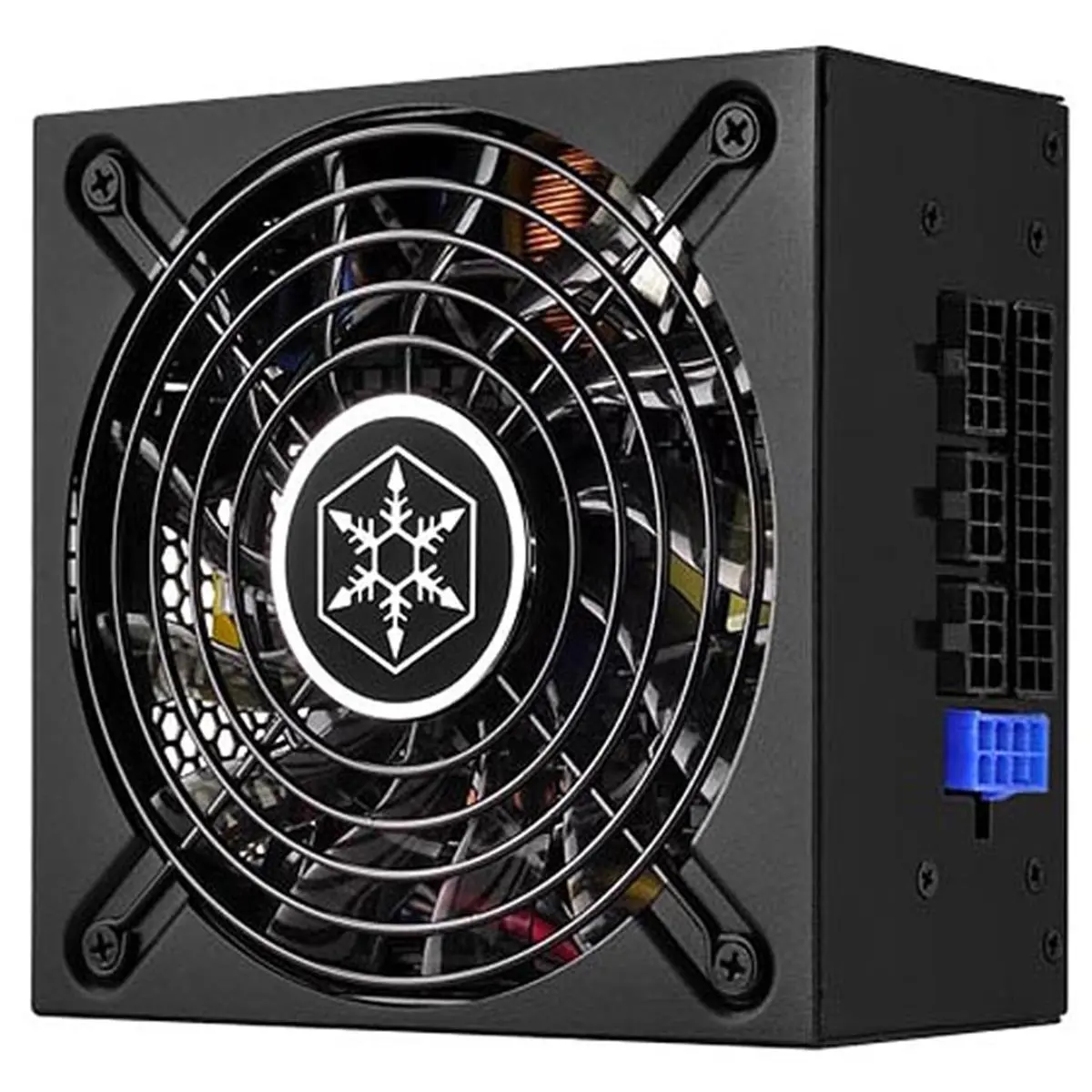 500W SFX-L Form Factor 80 Plus Gold Full Modular Power Supply, 12V Single Rail, Japanese Caps, 484W Per Liter, 87%-90% Efficiency, 90V-264V Input, Active PFC, Silent Fan, 3" H x 8" W x 9" L, ATX Compatible