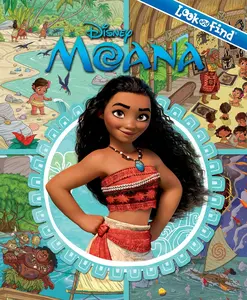 USED-Disney Moana: Look and Find by Pi Kids (Hardcover)