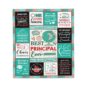 Principal Gifts Blanket for Women  Principal Appreciation Gifts