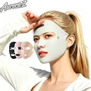 Full Face UV Protection Sun Mask For Men Women, Ice Silk Cooling Breathable Face Covering, Thin Lightweight No Makeup Smudge UV Block Headscarf For Summer Outdoor Running Hiking Cycling Golf Beach Travel Daily Commute