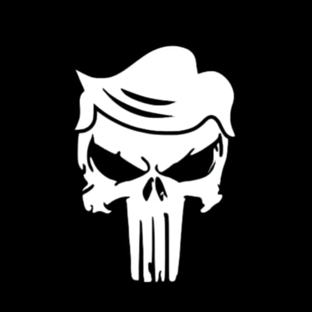 Trump punisher style vinyl window decal Decor Sticker Trump punisher style vinyl window decal Decor Sticker